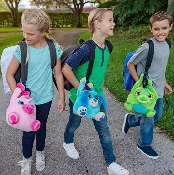 Lonchera Peluche Maleta Niños