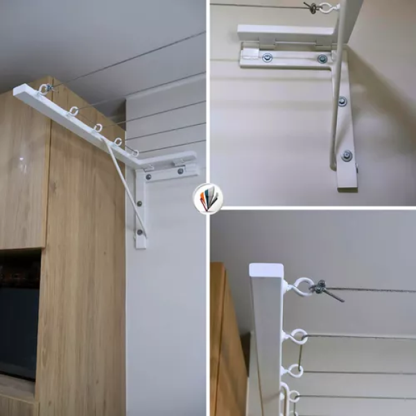 Tendedero plegable ultraresistente